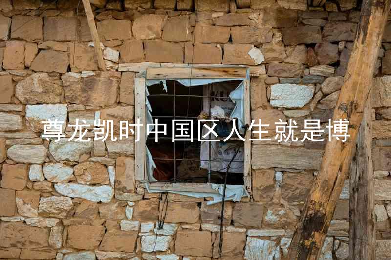 尊龙凯时中国区人生就是博